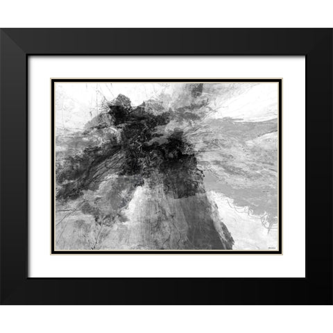 B and W I Black Modern Wood Framed Art Print with Double Matting by Tienhaara, Michael