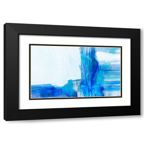 Mood Shift III Black Modern Wood Framed Art Print with Double Matting by Tienhaara, Michael