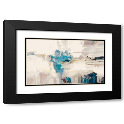 Melody I Black Modern Wood Framed Art Print with Double Matting by Tienhaara, Michael