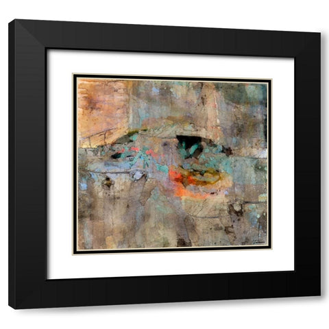 Reflective I WC V I Black Modern Wood Framed Art Print with Double Matting by Tienhaara, Michael