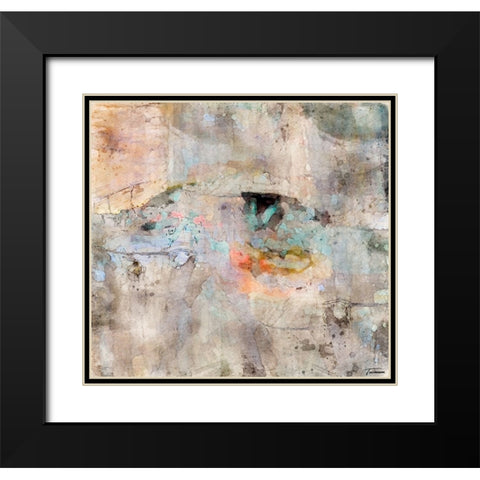 Reflective I WC V II Black Modern Wood Framed Art Print with Double Matting by Tienhaara, Michael