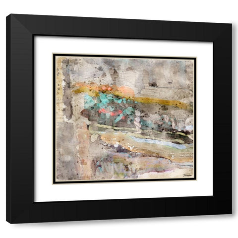 Reflective II WC V II Black Modern Wood Framed Art Print with Double Matting by Tienhaara, Michael