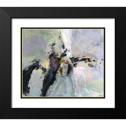 Dispassion I Black Modern Wood Framed Art Print with Double Matting by Tienhaara, Michael