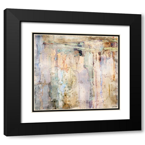 Musings I WC V II Black Modern Wood Framed Art Print with Double Matting by Tienhaara, Michael