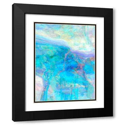 Derivative II Black Modern Wood Framed Art Print with Double Matting by Tienhaara, Michael