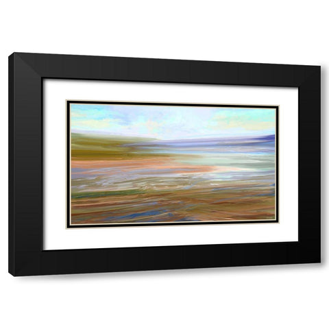 Forever I Black Modern Wood Framed Art Print with Double Matting by Tienhaara, Michael