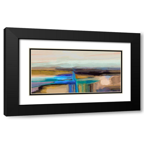 Formation IV Black Modern Wood Framed Art Print with Double Matting by Tienhaara, Michael
