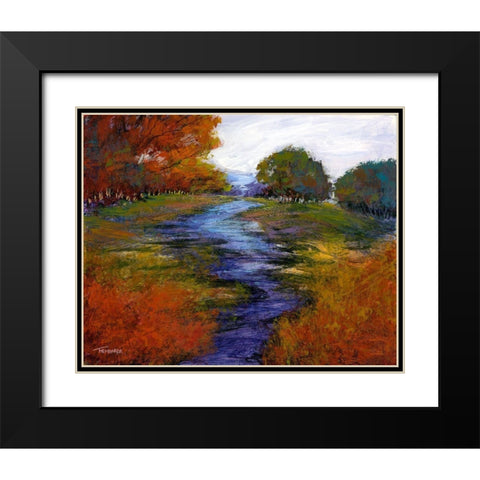 Tranquil Dreams III Black Modern Wood Framed Art Print with Double Matting by Tienhaara, Michael