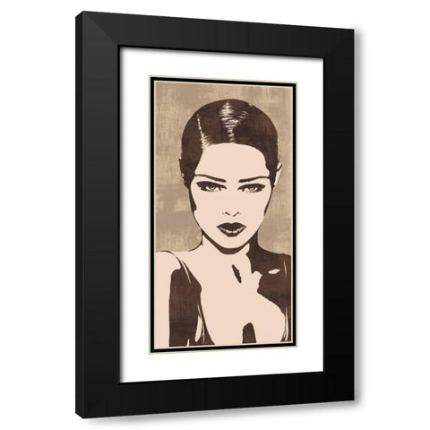 In Style II Black Modern Wood Framed Art Print with Double Matting by Cooper, Andrew