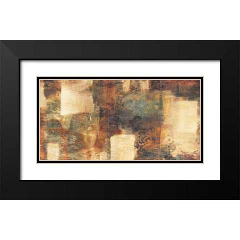 Luminous Black Modern Wood Framed Art Print with Double Matting by Davidson, Aimee
