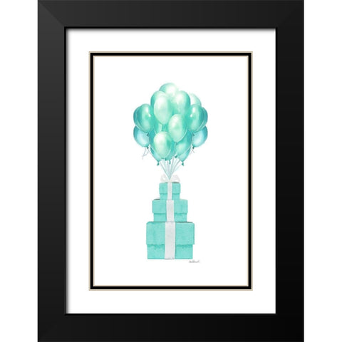 Fly Away Black Modern Wood Framed Art Print with Double Matting by Greenwood, Amanda