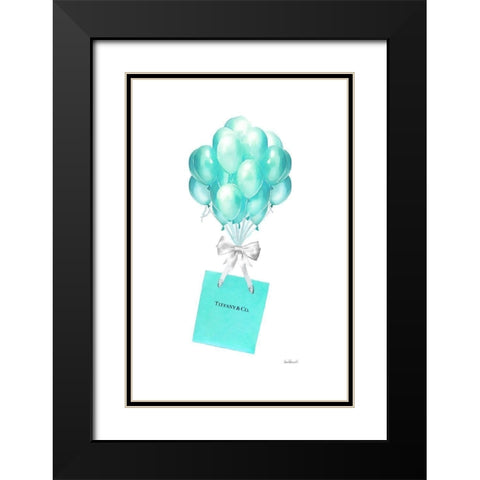 Fly Away II Black Modern Wood Framed Art Print with Double Matting by Greenwood, Amanda