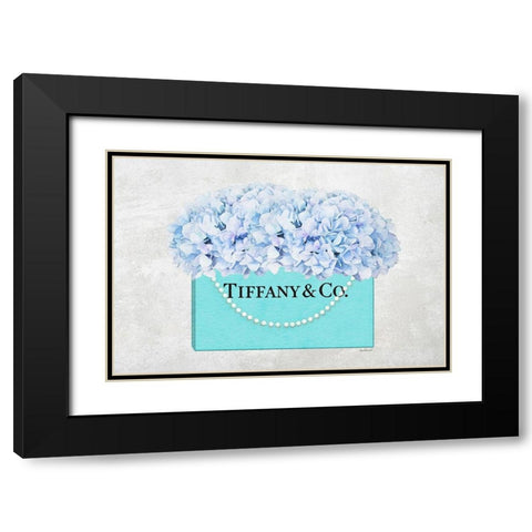 Shopping Bag Bouquet III Black Modern Wood Framed Art Print with Double Matting by Greenwood, Amanda
