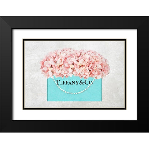 Shopping Bah Bouquet IV Black Modern Wood Framed Art Print with Double Matting by Greenwood, Amanda