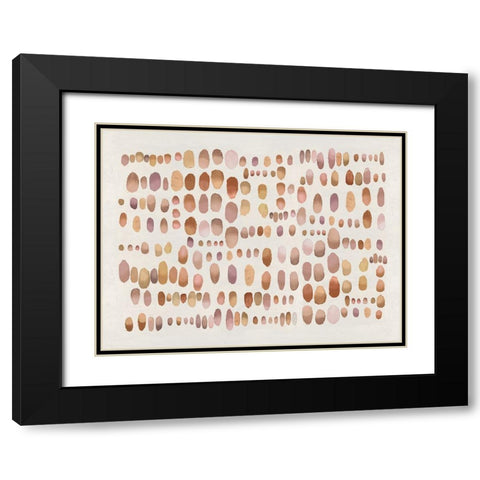 Playful Bronze III Black Modern Wood Framed Art Print with Double Matting by Perry, Angela