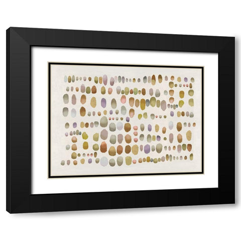 Playful Naturally III Black Modern Wood Framed Art Print with Double Matting by Perry, Angela