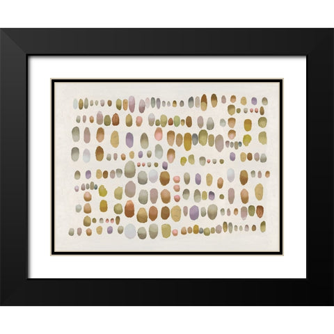 Playful Naturally III Black Modern Wood Framed Art Print with Double Matting by Perry, Angela
