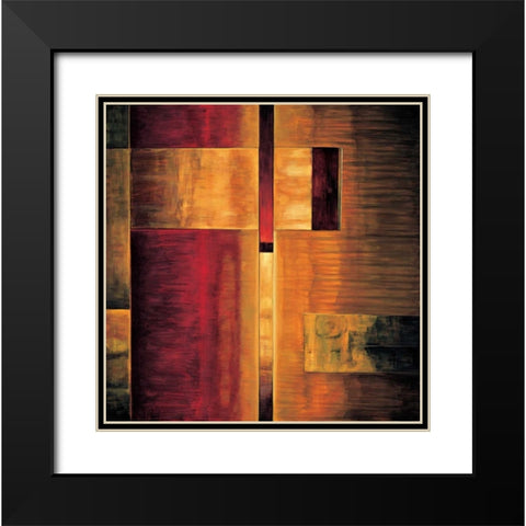 Titillate I Black Modern Wood Framed Art Print with Double Matting by Summers, Aaron