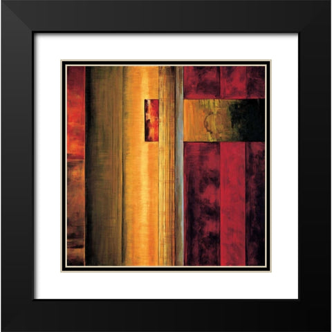 Titillate II Black Modern Wood Framed Art Print with Double Matting by Summers, Aaron