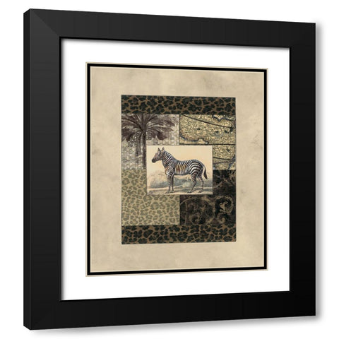 Exotic II Black Modern Wood Framed Art Print with Double Matting by Weaver, Amy