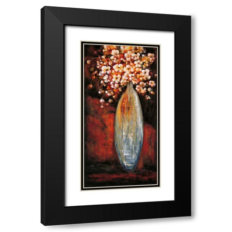Evening Bouquet I Black Modern Wood Framed Art Print with Double Matting by Francis, Brian