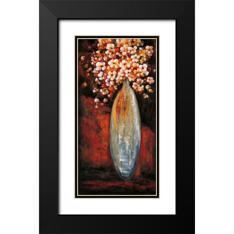 Evening Bouquet I Black Modern Wood Framed Art Print with Double Matting by Francis, Brian