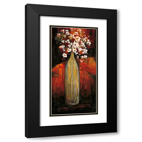 Evening Bouquet II Black Modern Wood Framed Art Print with Double Matting by Francis, Brian