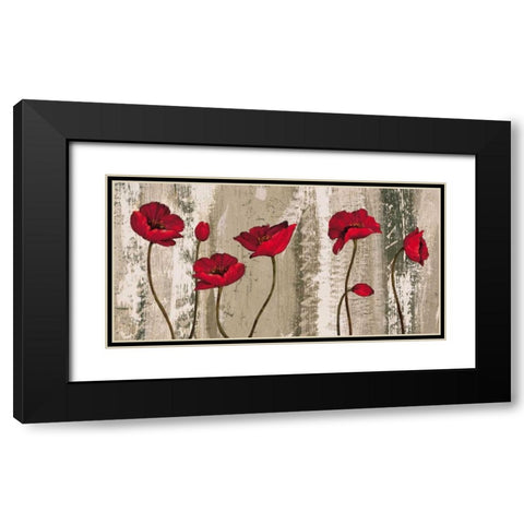 Audition Black Modern Wood Framed Art Print with Double Matting by Francis, Brian