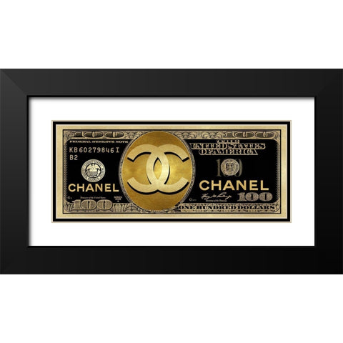Fashion Cash II Black Modern Wood Framed Art Print with Double Matting by Blake, Madeline