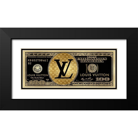 Fashion Cash VI Black Modern Wood Framed Art Print with Double Matting by Blake, Madeline