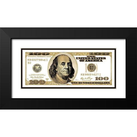 New Money I Black Modern Wood Framed Art Print with Double Matting by Blake, Madeline