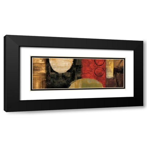 Balancing Act Black Modern Wood Framed Art Print with Double Matting by Nelson, Brent