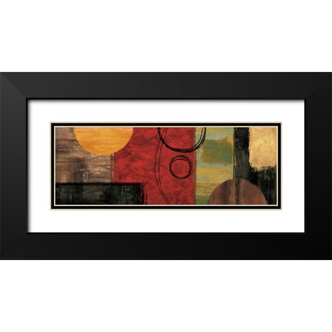 Within Reason Black Modern Wood Framed Art Print with Double Matting by Nelson, Brent