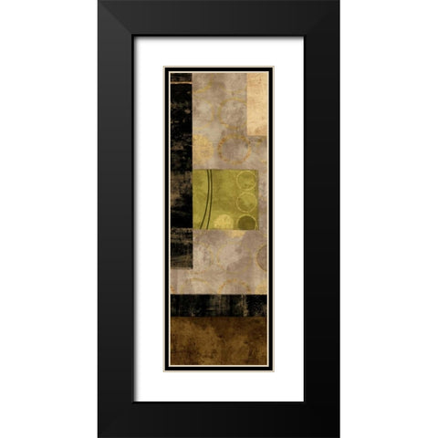 Elevate I Black Modern Wood Framed Art Print with Double Matting by Nelson, Brent