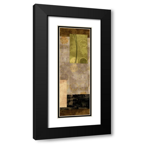 Elevate II Black Modern Wood Framed Art Print with Double Matting by Nelson, Brent