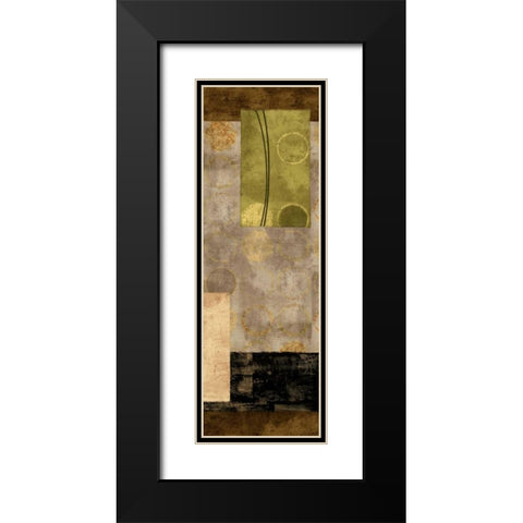 Elevate II Black Modern Wood Framed Art Print with Double Matting by Nelson, Brent