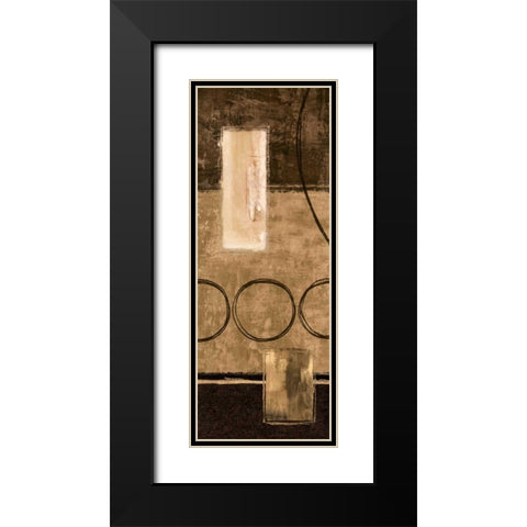 Pause to Reflect I Black Modern Wood Framed Art Print with Double Matting by Nelson, Brent