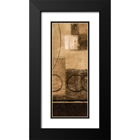 Pause to Reflect II Black Modern Wood Framed Art Print with Double Matting by Nelson, Brent