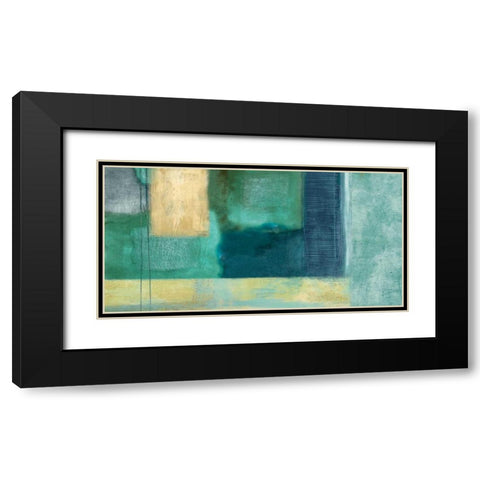 The Engagement Black Modern Wood Framed Art Print with Double Matting by Nelson, Brent