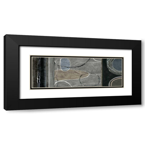 Elation Sensation I Black Modern Wood Framed Art Print with Double Matting by Nelson, Brent