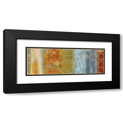 Luxuriate I Black Modern Wood Framed Art Print with Double Matting by Nelson, Brent