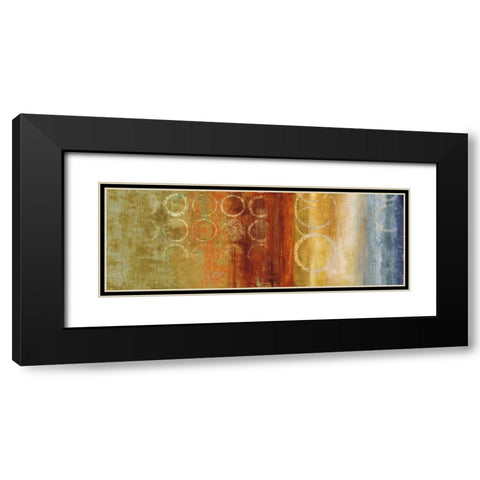 Luxuriate II Black Modern Wood Framed Art Print with Double Matting by Nelson, Brent