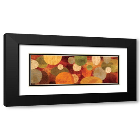 With Gusto I Black Modern Wood Framed Art Print with Double Matting by Nelson, Brent