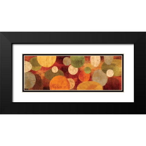With Gusto I Black Modern Wood Framed Art Print with Double Matting by Nelson, Brent