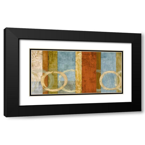 Inside Out Black Modern Wood Framed Art Print with Double Matting by Nelson, Brent