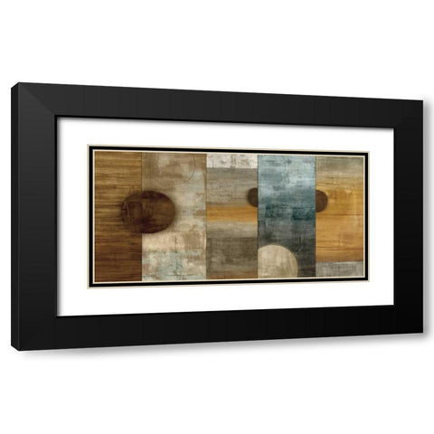 Passing By Black Modern Wood Framed Art Print with Double Matting by Nelson, Brent