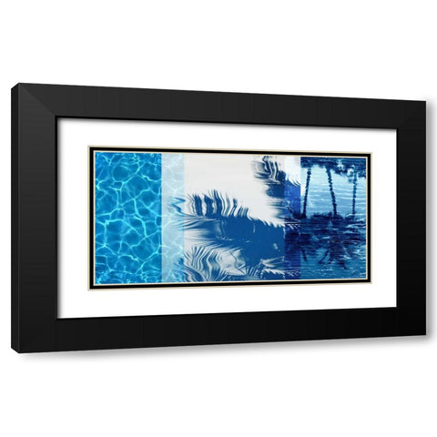 Palm Resort I Black Modern Wood Framed Art Print with Double Matting by Carter, Charlie
