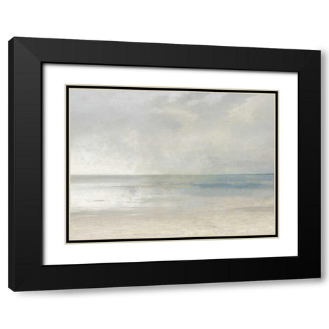 Pastel Seascape III Black Modern Wood Framed Art Print with Double Matting by McKee, Christy