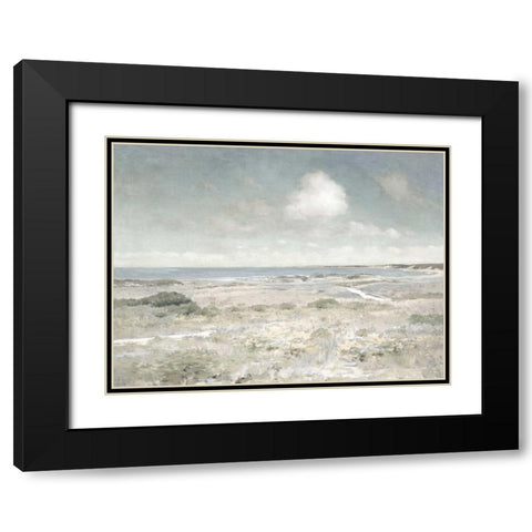 By the Shore Black Modern Wood Framed Art Print with Double Matting by McKee, Christy