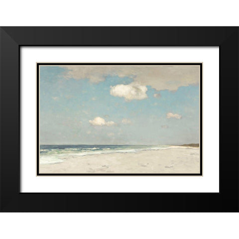 High Tide Black Modern Wood Framed Art Print with Double Matting by McKee, Christy